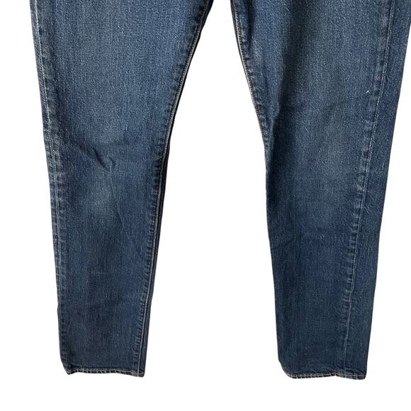 Levi's Mens 31 x 32 511 Jeans Slim Straight Medium Blue Denim Premium Casual - Picture 8 of 10